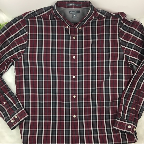 Eddie Bauer Other - Eddie Bauer Mens Large wrinkle free Buttondown
